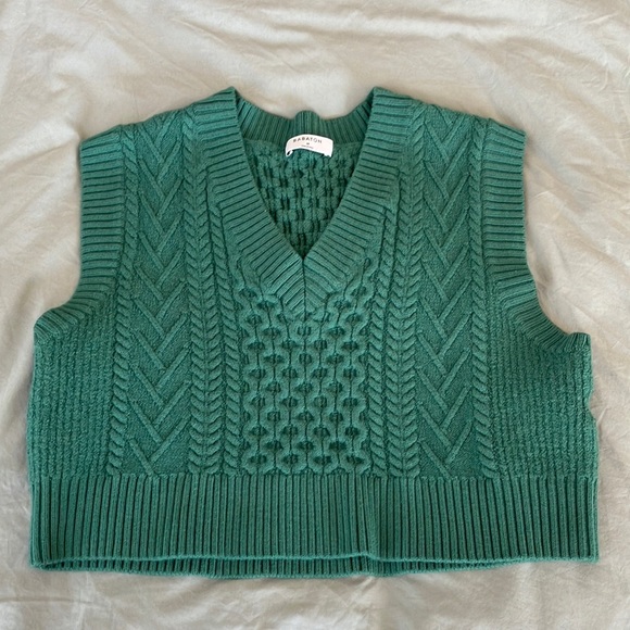Aritzia Sweaters Aritzia Green Sweater Vest Poshmark